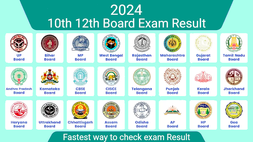 Android application 10th 12th Board Result 2024 screenshort