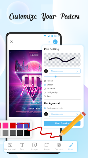 Poster Maker: Art Flyer Maker Screenshot 3 - AppWisp.com
