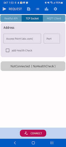 Rest API Android + Socket/MQTT Screen 2