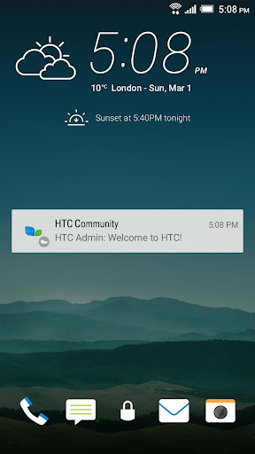 Android application HTC Service - HTC PNS screenshort