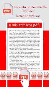 Captura 5 lector y editor de documentos android