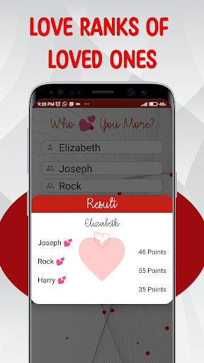 Who Love You More? Screen 3