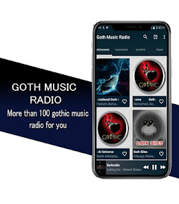 Captura 3 Goth Music Radio android
