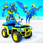Flying Horse Robot ATV Quad Bike Transforming Game Apk