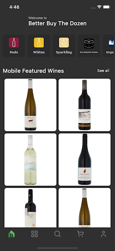 Android application Better Buy The Dozen Shopping screenshort