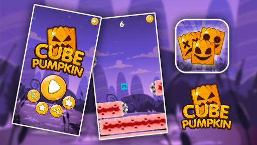 Android application Cube Pumpkin - Halloween screenshort