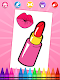 screenshot of Beauty Coloring Pages