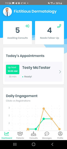 Android application Docovia screenshort