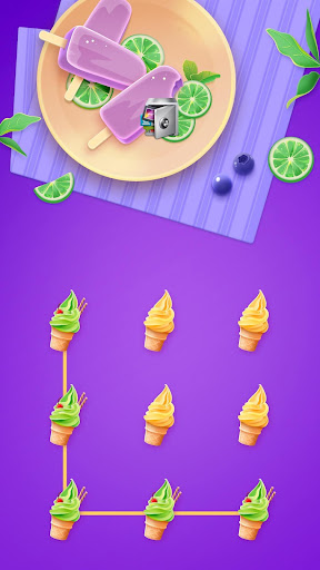 Android application AppLock Theme Ice Cream screenshort