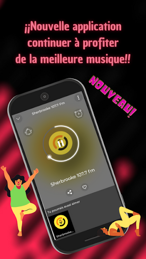 107.7 Fm Sherbrooke Radio Screen 2