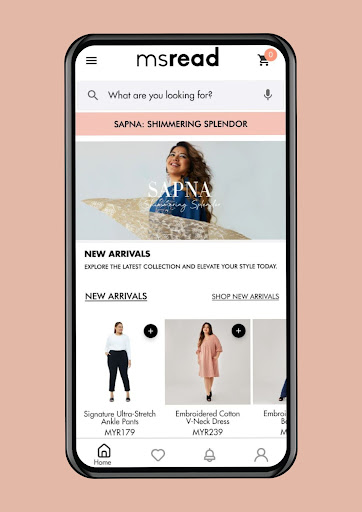 Android application MS. READ screenshort
