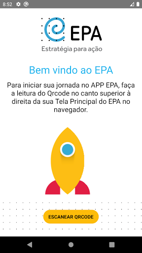 Android application EPA Estratégia para Ação screenshort