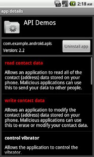 App Permission Watcher Screenshot