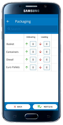 GPS-Buddy Driver App Screen 3