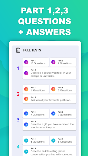 Screenshot of IELTS® Speaking Pro
