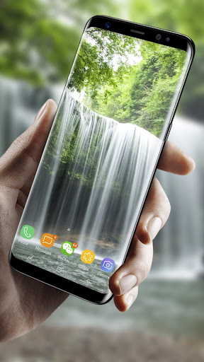 Android application 3D Waterfall Live Wallpaper screenshort