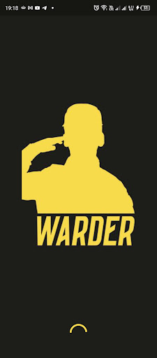 Android application Warder Chauffeur screenshort