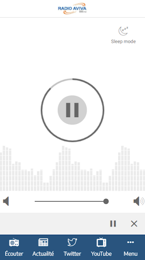 Android application Radio Aviva screenshort