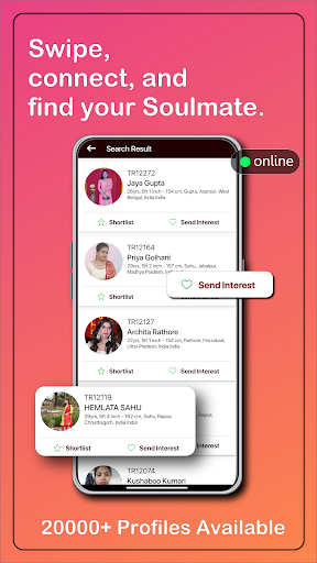 Teli Rishtey Matrimony App Screen 3
