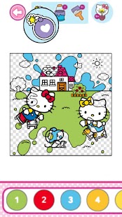 Hello Kitty: Coloring Book Screenshot
