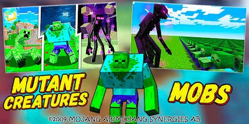 Android application Mutants Mod [Addon+Skins] screenshort