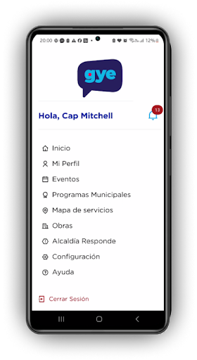 Android application GYE screenshort