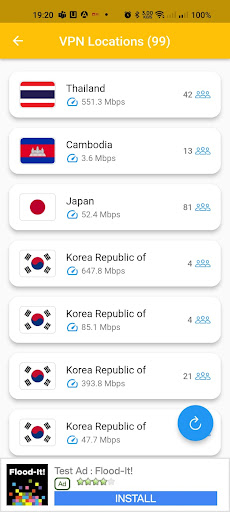 Fast VPN Screen 2