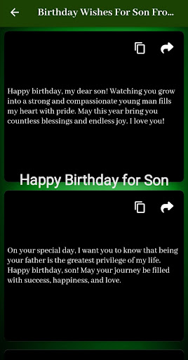 Happy Birthday for Son Screen 3