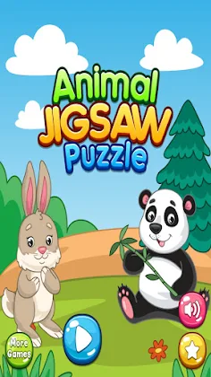Animal Jigsaw Puzzle Game - Screenshot 1