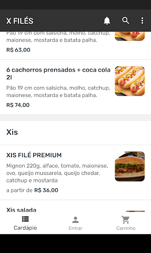 X FILÉS Screen 2