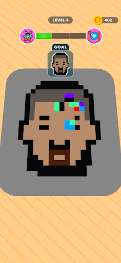Android application Cube Coloring screenshort
