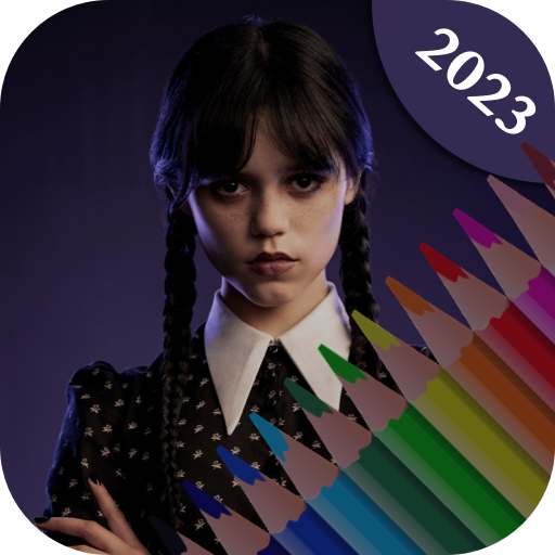 Colors: Wednesday Addams