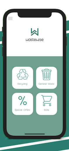 Android application Wastewise screenshort