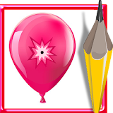 Balloon pop game icon