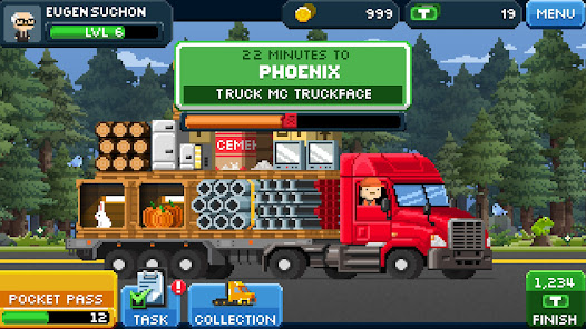Pocket Trucks Route Evolution v0.8.0 MOD (Unlimited money) APK
