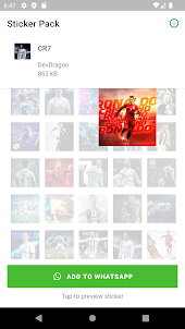 Cristiano Ronaldo CR7 Stickers