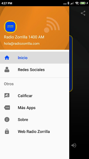 Radio Zorrilla 1400 AM Screen 2