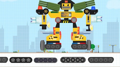 子供のためのレンガのCar2ビルドゲーム-パトカー消防車のおすすめ画像5