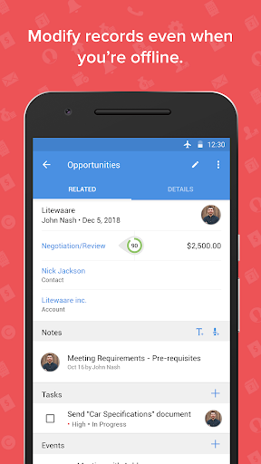 Screenshot of Zoho Solutions