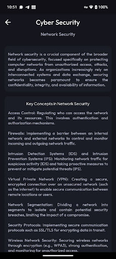 CyberGuard Academy Screen 3