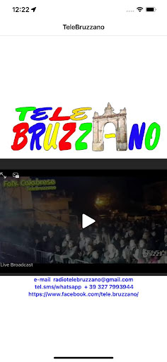 Android application TELE BRUZZANO screenshort