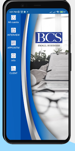 Android application BCS Small Business screenshort