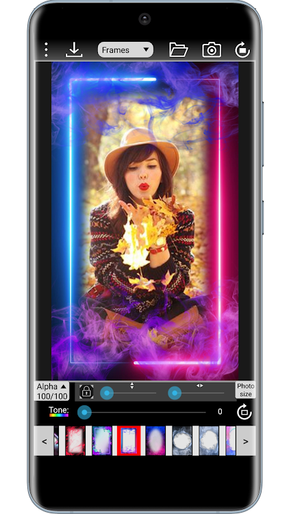 Neon Photo Frames - 3.1 - (Android)