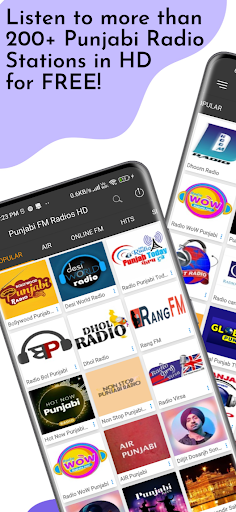 Android application Punjabi FM Radios HD screenshort