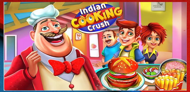 Indian Cooking Crush: Krusty Cook off Madness Game