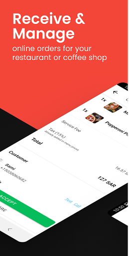 Android application Foodbit POS | Receive & Manage screenshort