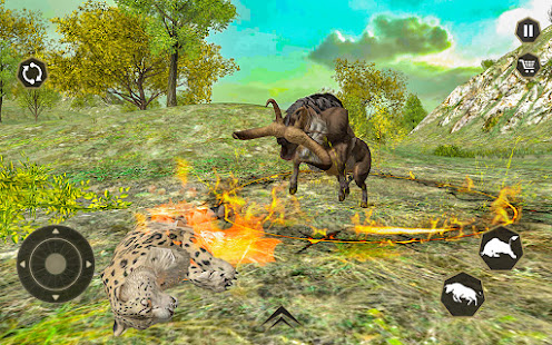 Angry Bull Attack Cow Games 3D 1.5 APK screenshots 4