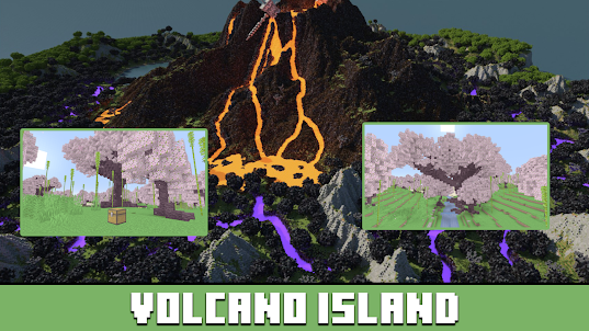 Survival Map - Volcano Island