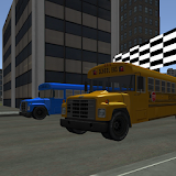 School Bus City Racing icon