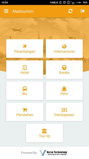 Android application Alastourism screenshort